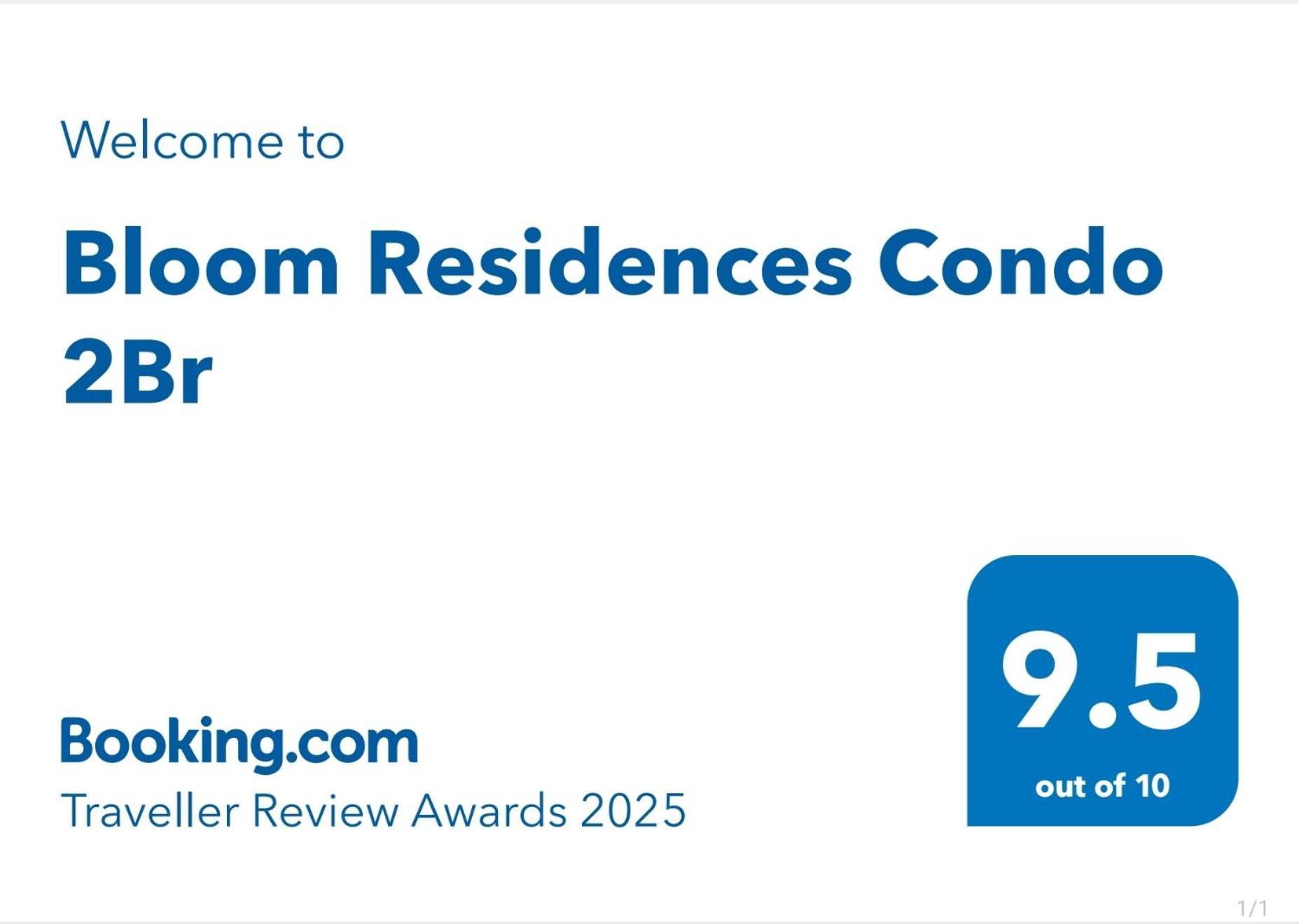 Bloom Residences Condo 2Br Manila Exterior photo